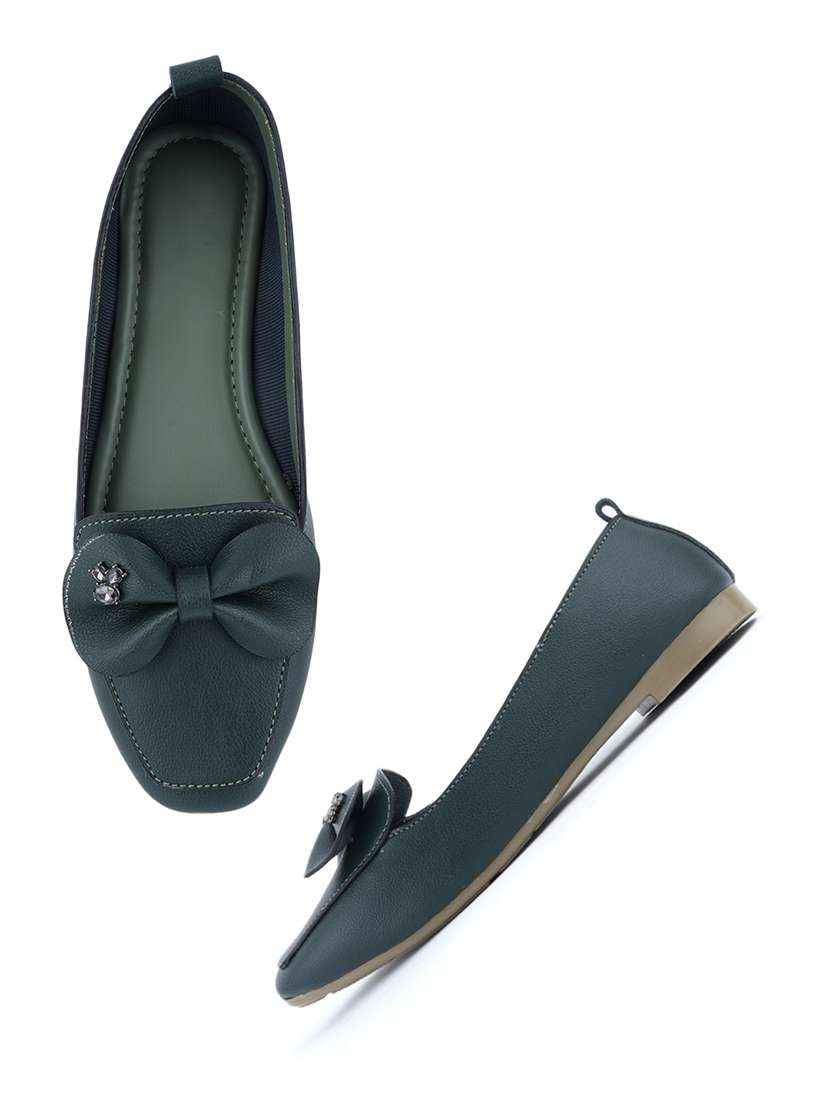 women solid slip on ballerina - 22358727 -  Standard Image - 4