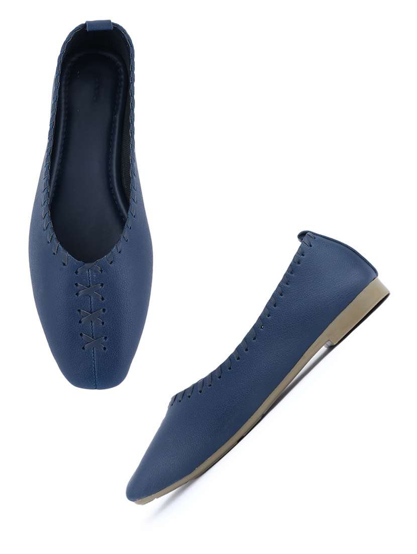 women solid slip on ballerina - 22358728 -  Standard Image - 4