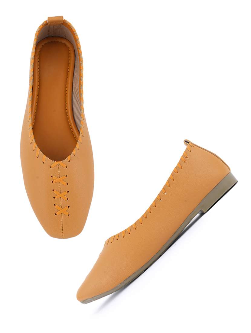 women solid slip on ballerina - 22358734 -  Standard Image - 4