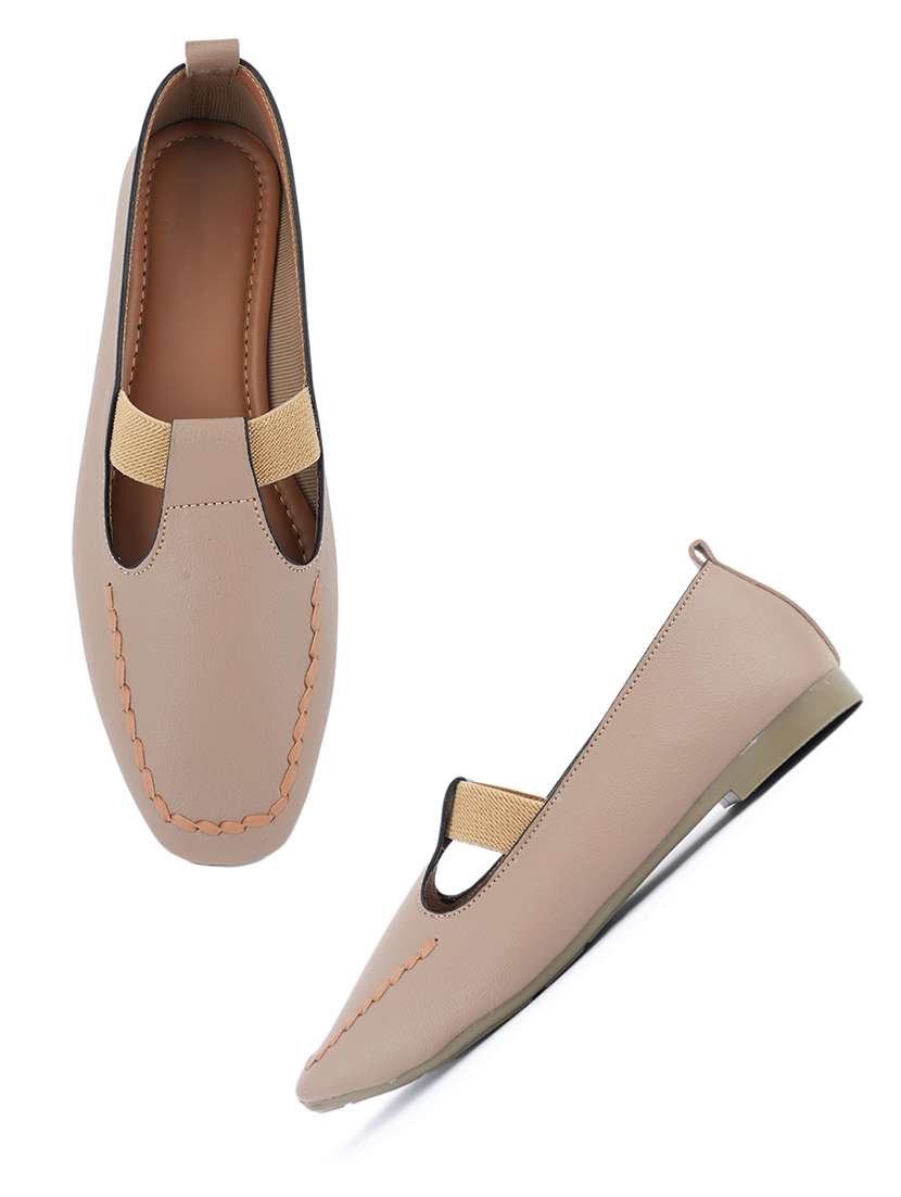 women solid slip on ballerina - 22358735 -  Standard Image - 4