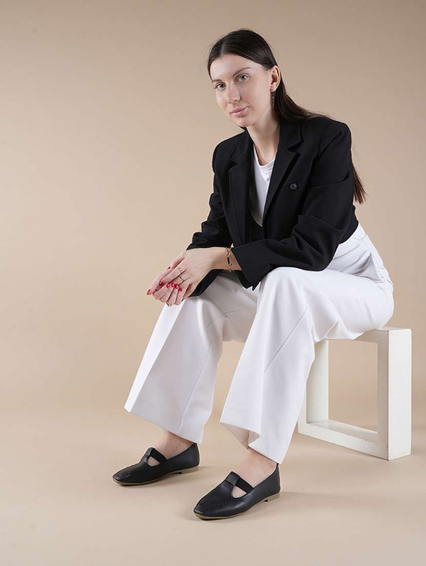 women solid slip on ballerina - 22358736 -  Standard Image - 1