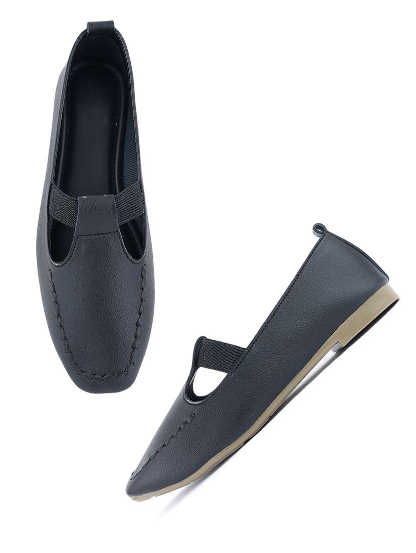 women solid slip on ballerina - 22358736 -  Standard Image - 4