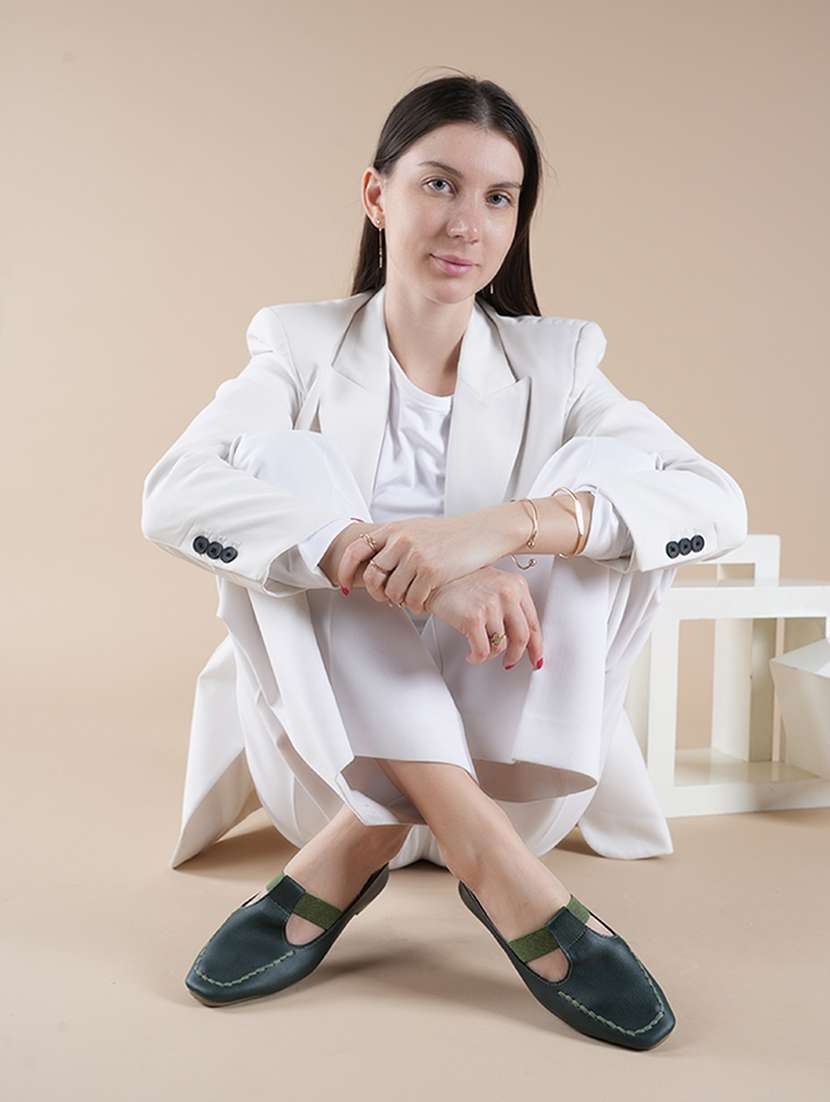 women solid slip on ballerina - 22358737 -  Standard Image - 1