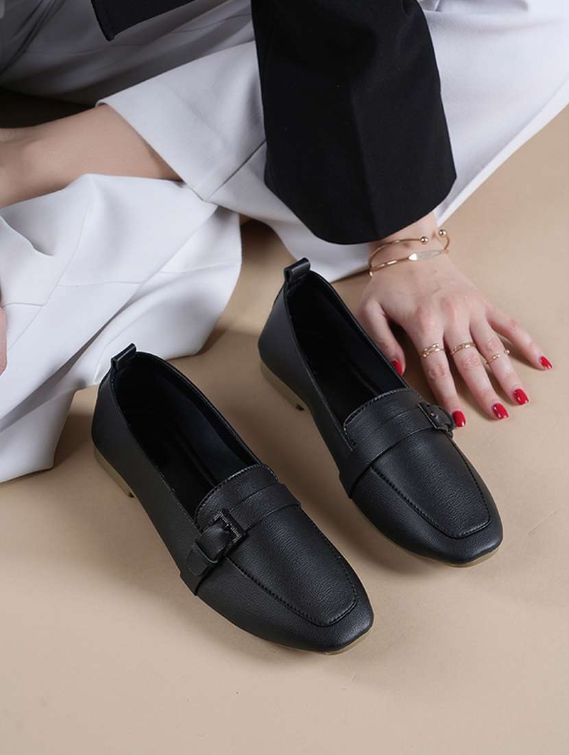 women solid slip on ballerina - 22358739 -  Standard Image - 1