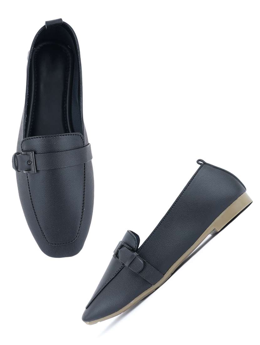 women solid slip on ballerina - 22358739 -  Standard Image - 4