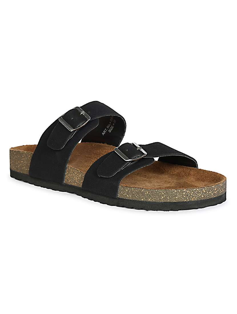 Women Solid Slip On Sandals - 22358786 -  Standard Image - 1