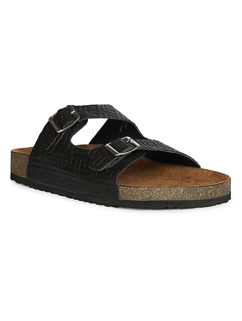 women solid slip on sandals - 22358788 -  Standard Image - 1