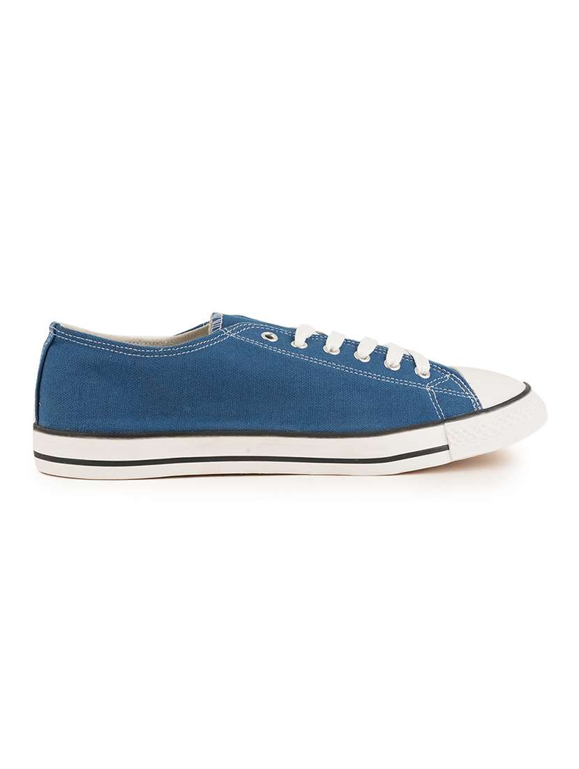 men solid lace up sneaker - 22358827 -  Standard Image - 1