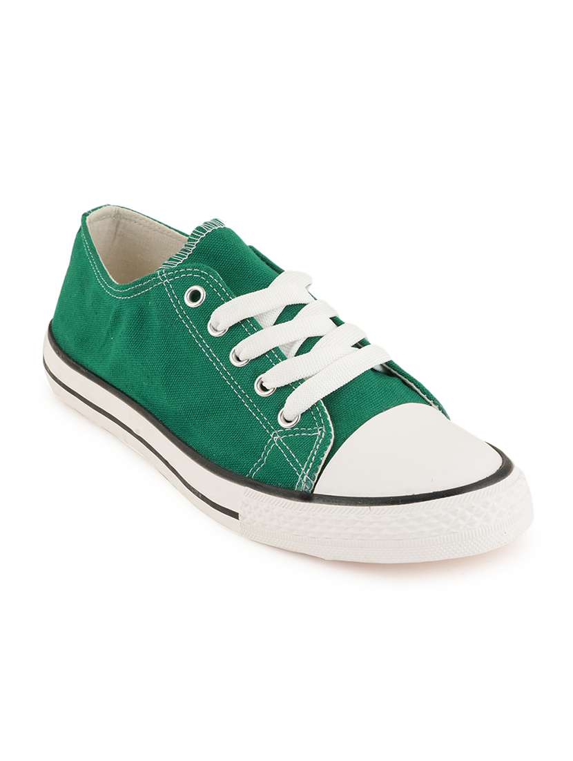 women solid lace-up sneaker - 22358834 -  Standard Image - 1