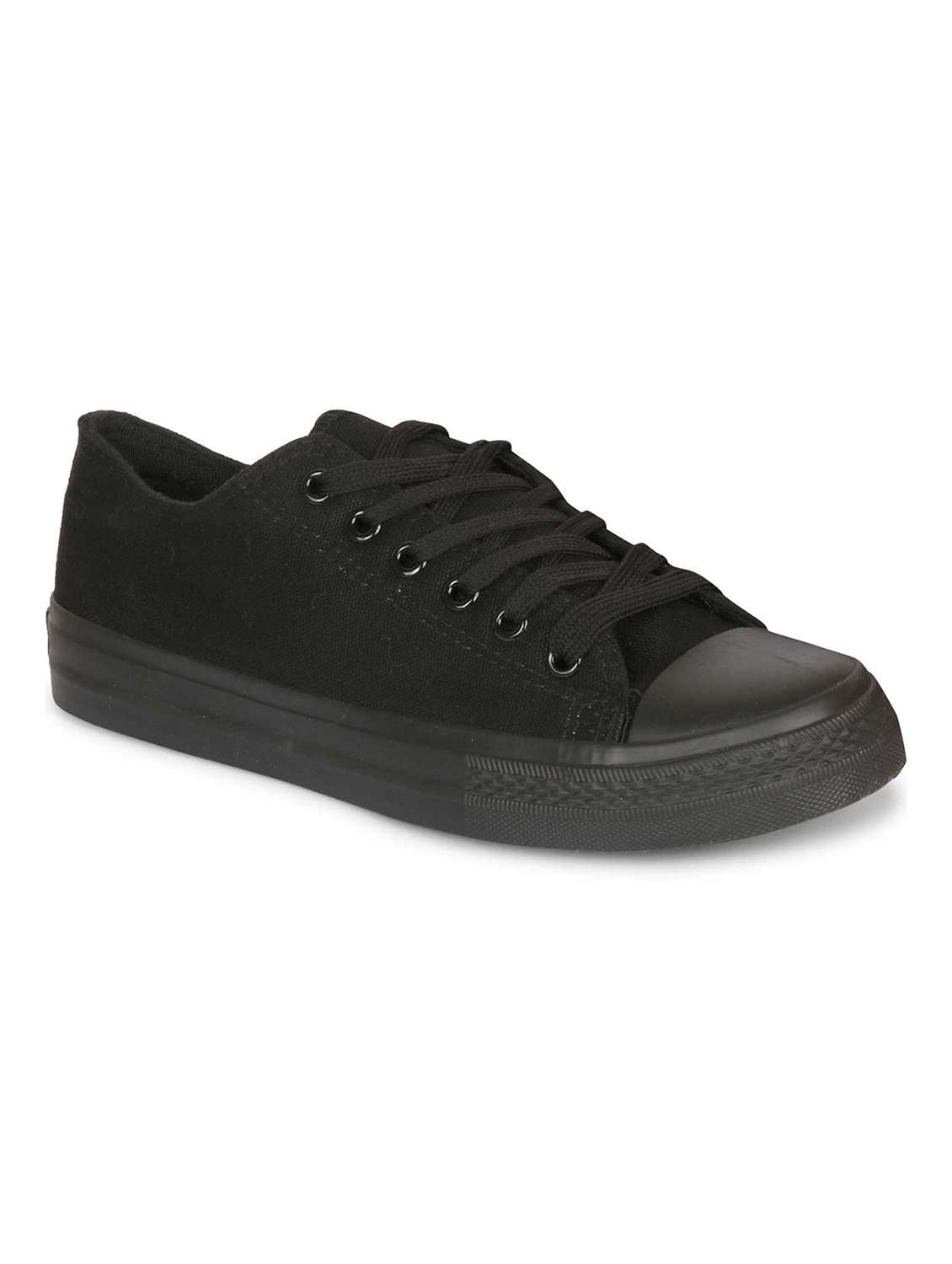 women solid lace-up sneaker