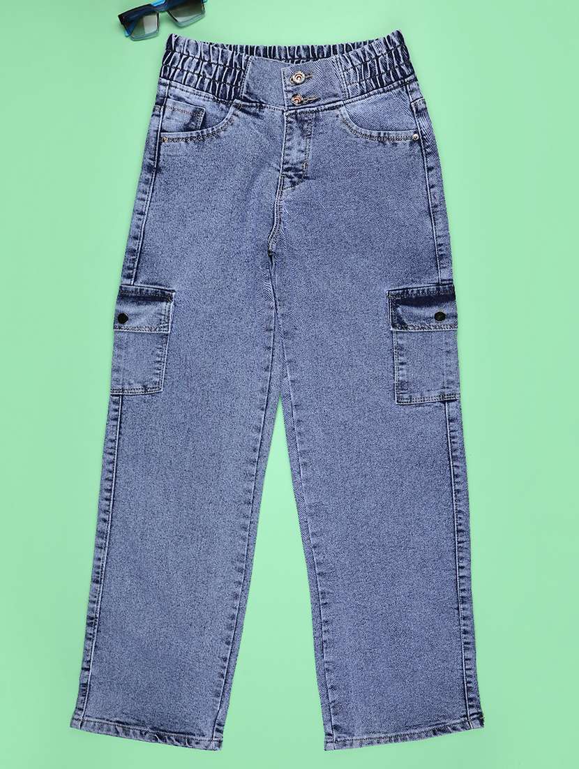 blue cotton cargo - 22359420 -  Standard Image - 1