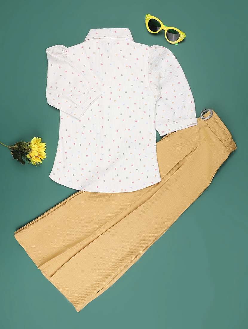 gold polyester twin sets & jump suit - 22359945 -  Standard Image - 1