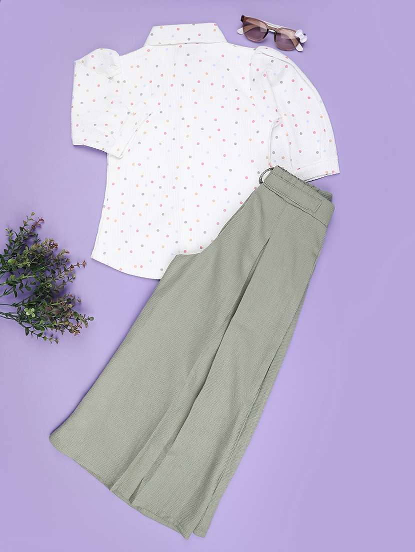 green polyester twin sets & jump suit - 22359947 -  Standard Image - 1