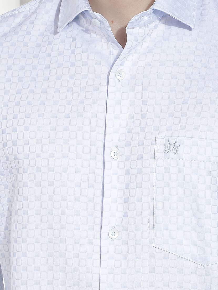 men printed long sleeve regular fit casual shirt - 22360561 -  Standard Image - 1