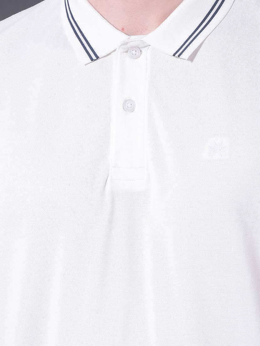 men solid short sleeve regular fit polo t-shirt - 22360620 -  Standard Image - 1