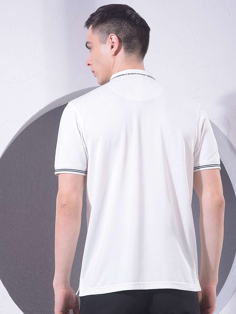 men solid short sleeve regular fit polo t-shirt - 22360620 -  Standard Image - 4