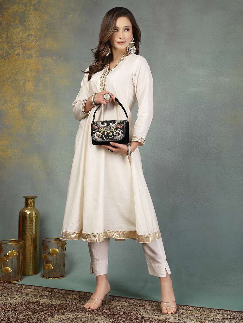 women embellished clutch with strap - 22360668 -  Standard Image - 6