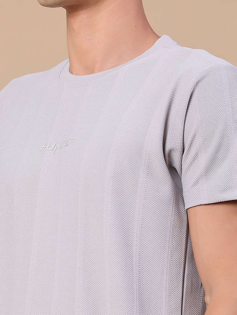 men self design short sleeve regular fit t-shirt - 22361305 -  Standard Image - 1