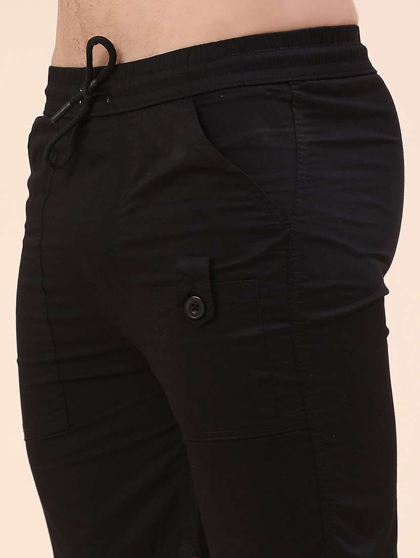 men solid mid rise regular fit shorts - 22361345 -  Standard Image - 1