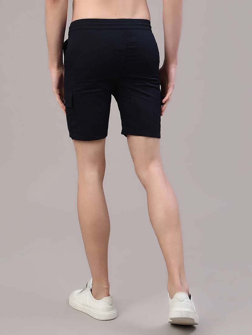 navy blue cotton cargos - 22361361 -  Standard Image - 4