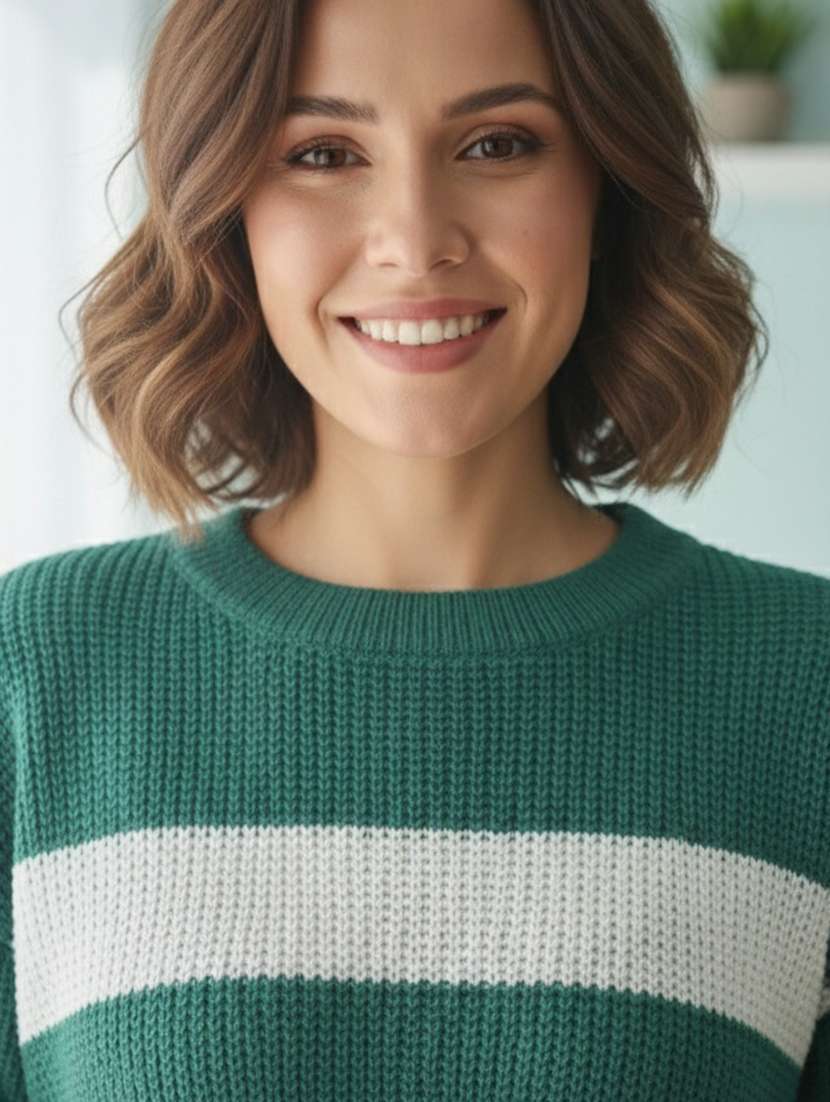 women self designed long sleeve pullover - 22361898 -  Standard Image - 4