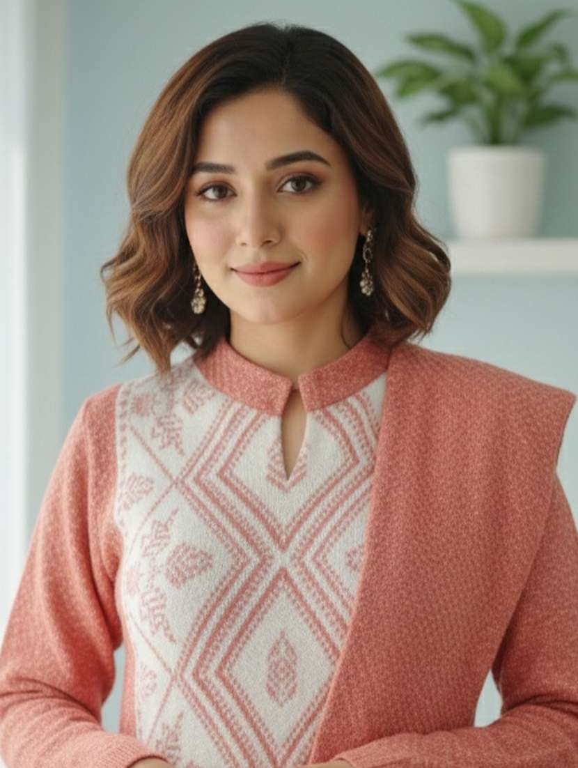 women self design long sleeve kurta pant with dupatta set - 22361904 -  Standard Image - 4