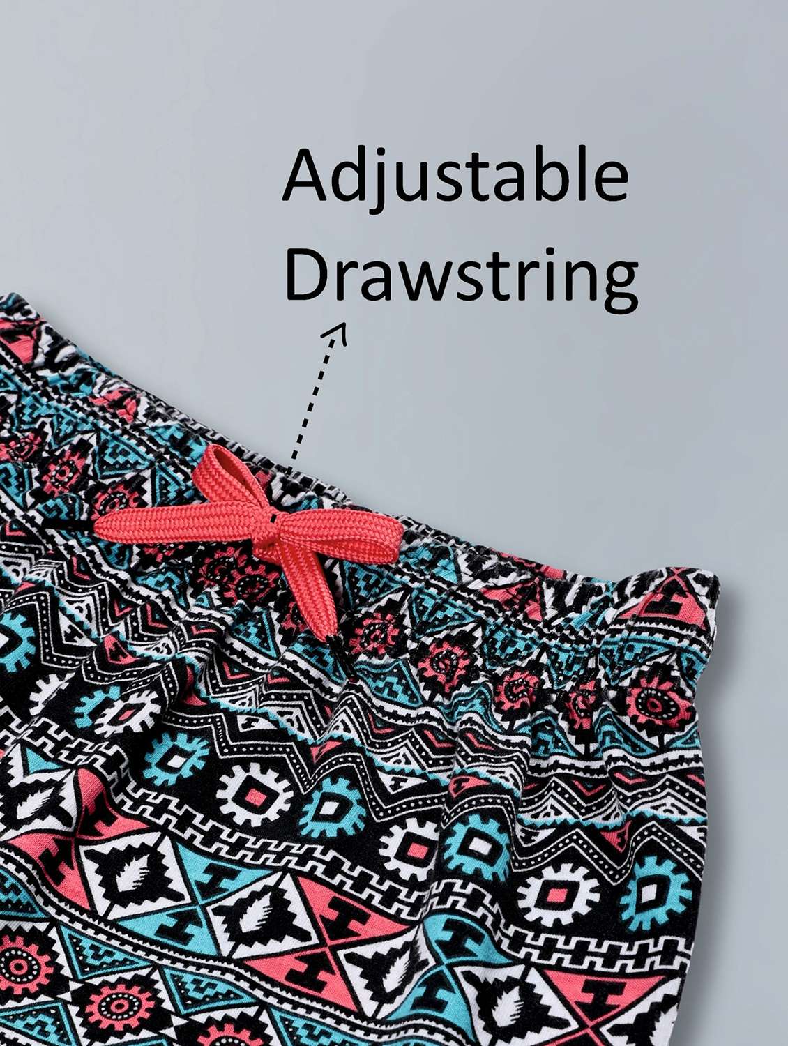 girls pack of 2 printed mid rise shorts  - 22362080 -  Standard Image - 4