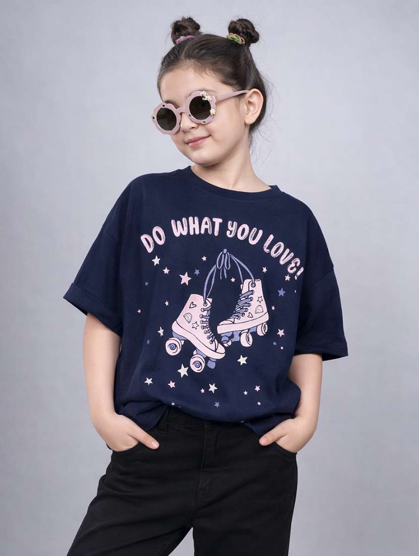 girls pack of 2 printed short sleeve tee - 22362083 -  Standard Image - 6