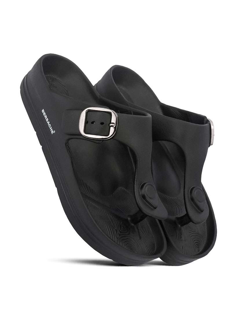 men solid slip on sandal - 22362114 -  Standard Image - 1