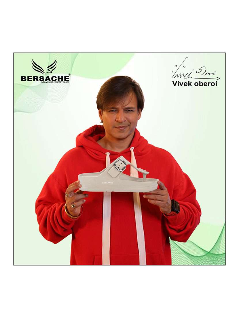 men solid slip on sandal - 22362115 -  Standard Image - 4