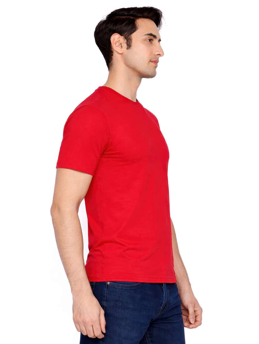 men solid short sleeve regular fit t-shirt - 22362134 -  Standard Image - 1
