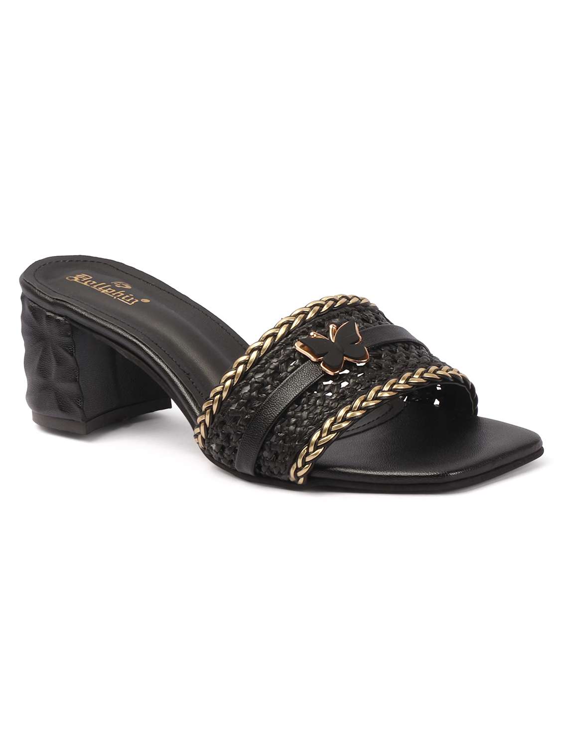 women slip on block heel sandal - 22362141 -  Standard Image - 1