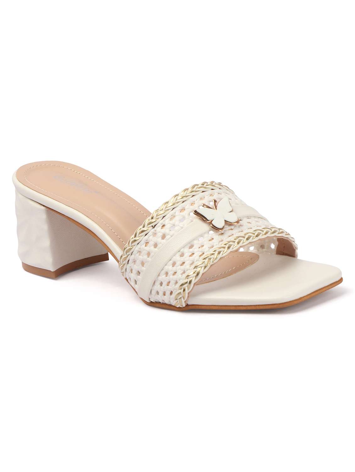 women slip on block heel sandal - 22362143 -  Standard Image - 1