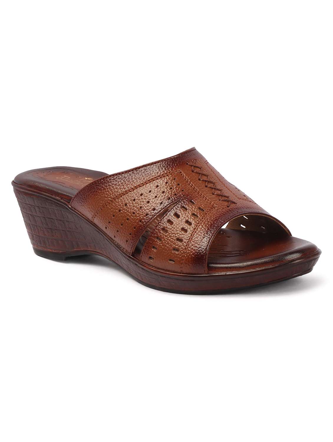 women solid slip on wedges - 22362150 -  Standard Image - 1