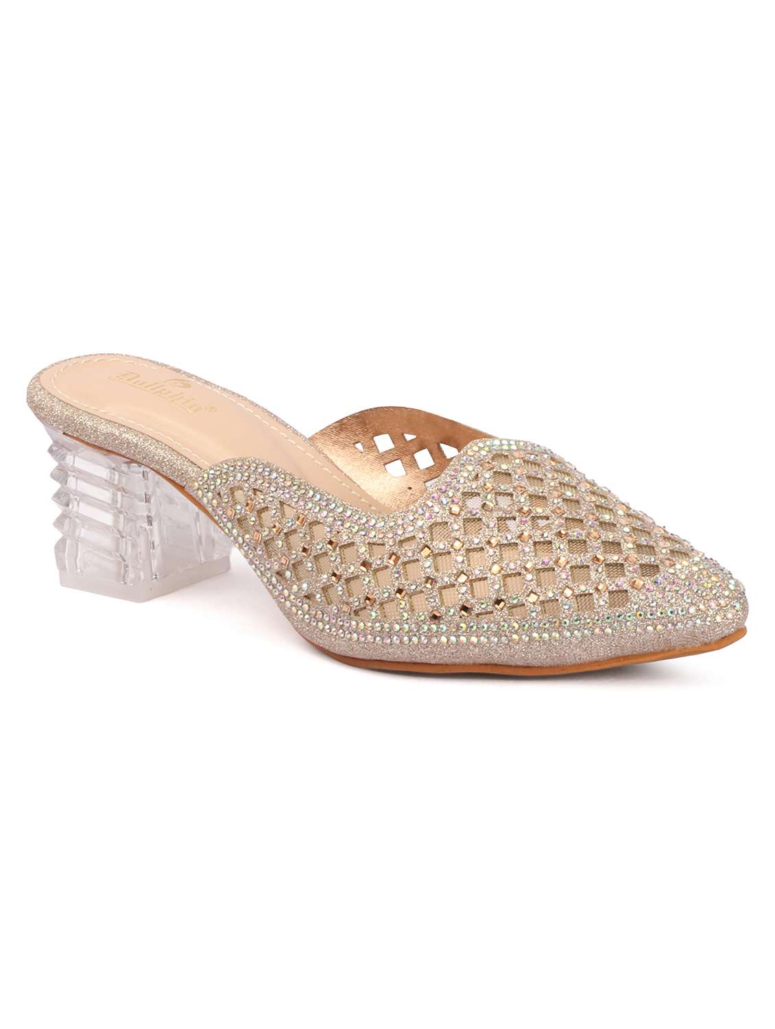 women slip on block heel mules - 22362153 -  Standard Image - 1
