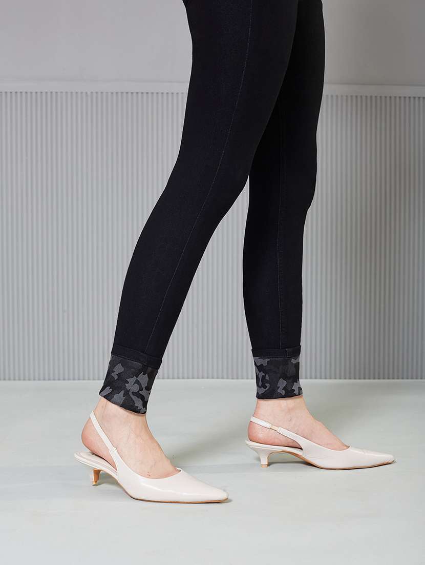 women solid high rise slim fit jeans - 22362182 -  Standard Image - 1