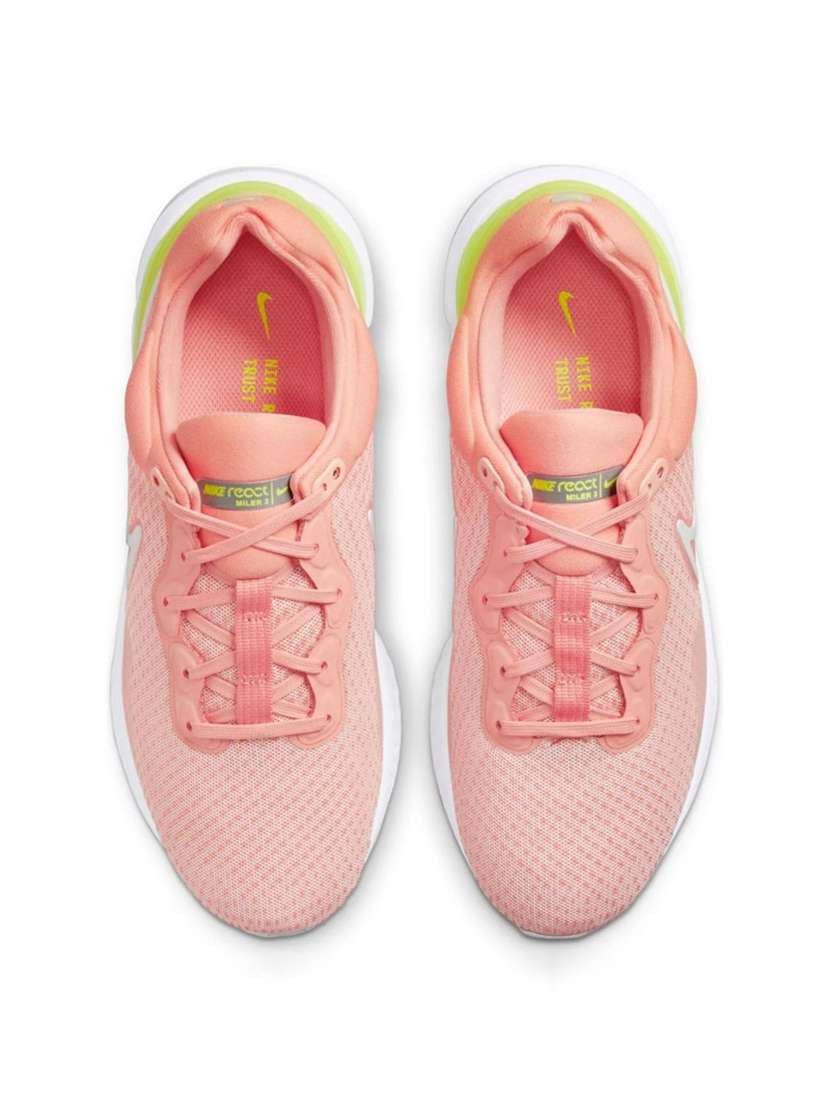 nike react miler 3 orange sports shoes - 22362579 -  Standard Image - 4