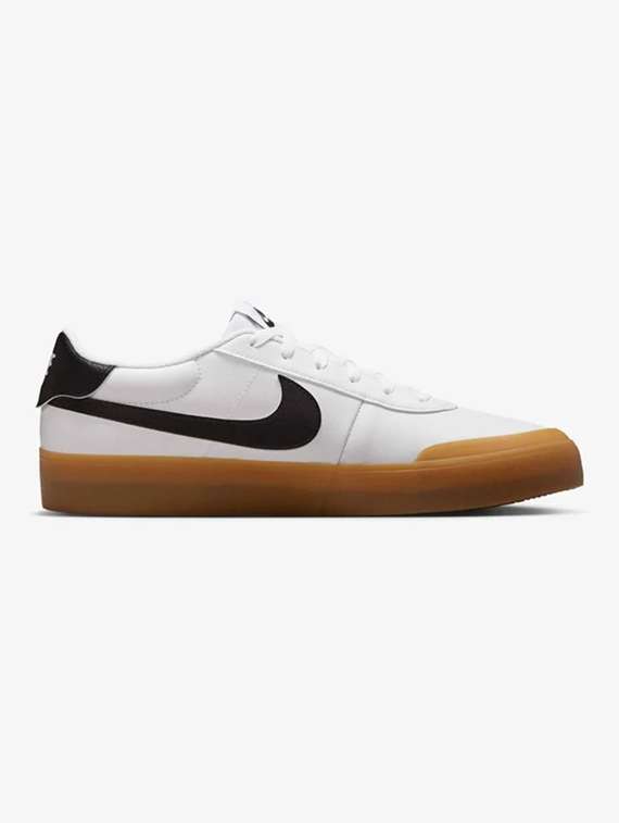 nike court shot men solid lace up sneaker - 22362629 -  Standard Image - 1