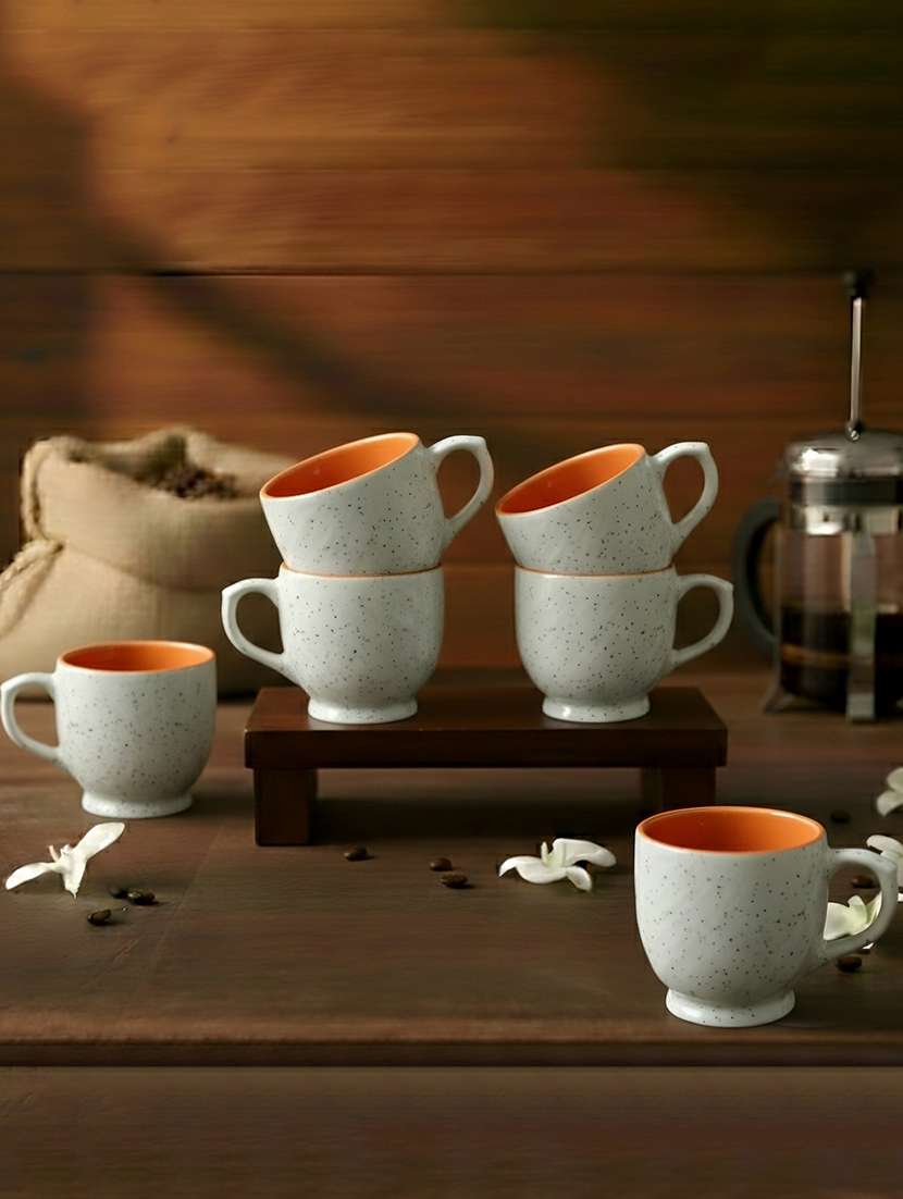 ceramic coffee tea cup set of 6 - 22362776 -  Standard Image - 1