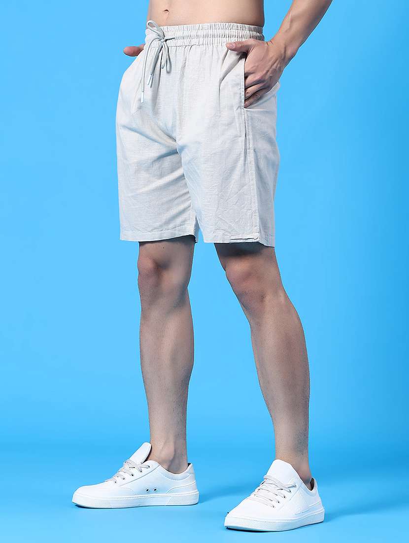 grey cotton short - 22362777 -  Standard Image - 4