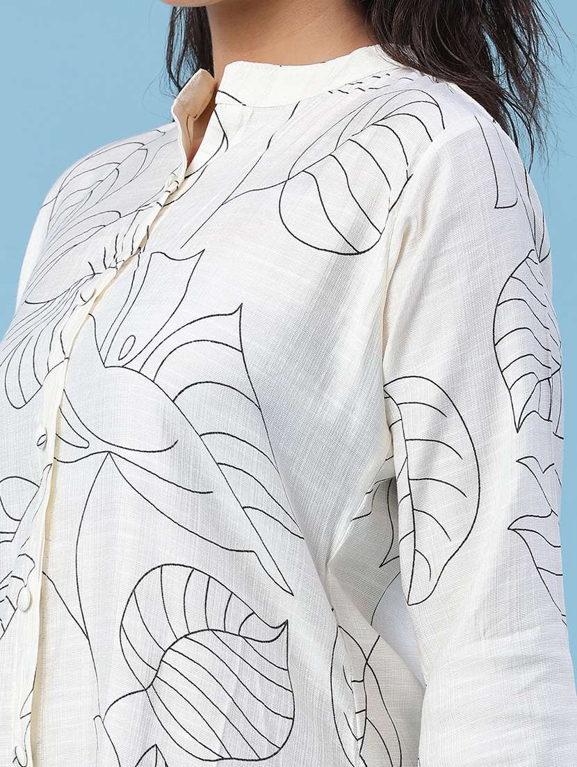 women printed three quarter sleeves tiered dress - 22363138 -  Standard Image - 1