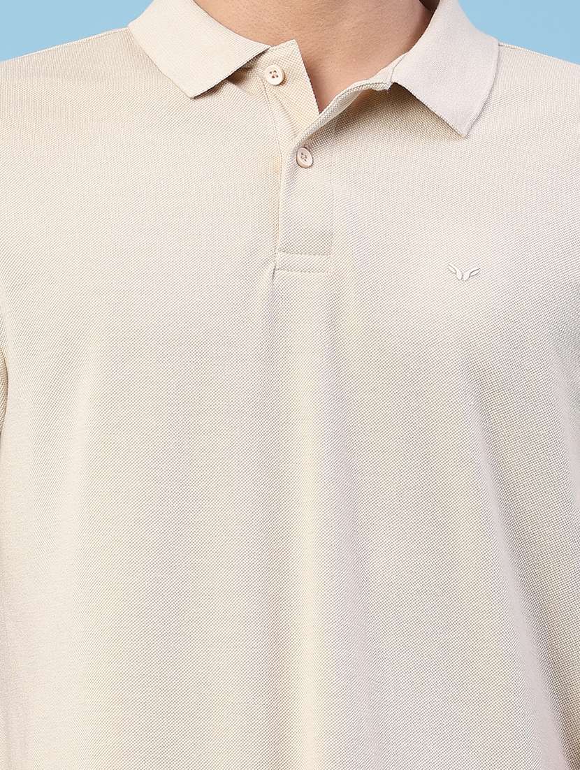 men solid short sleeve regular fit polo t-shirt - 22363153 -  Standard Image - 1