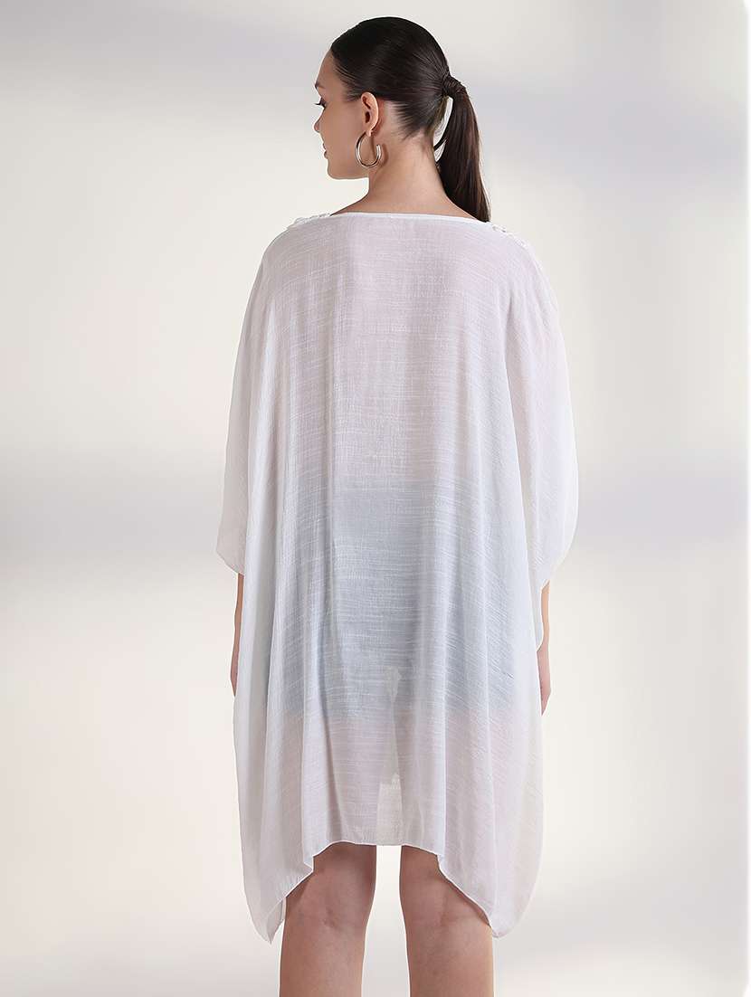 women self desinged kimono sleeve kaftan - 22363241 -  Standard Image - 4