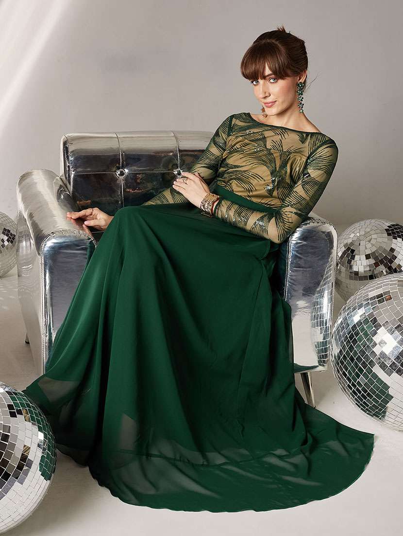 women embellsihed fit & flared dress - 22363678 -  Standard Image - 4