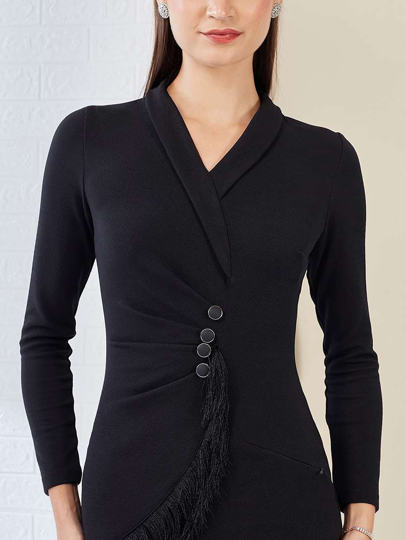 women soldi long sleeve bodycon dress - 22363841 -  Standard Image - 4