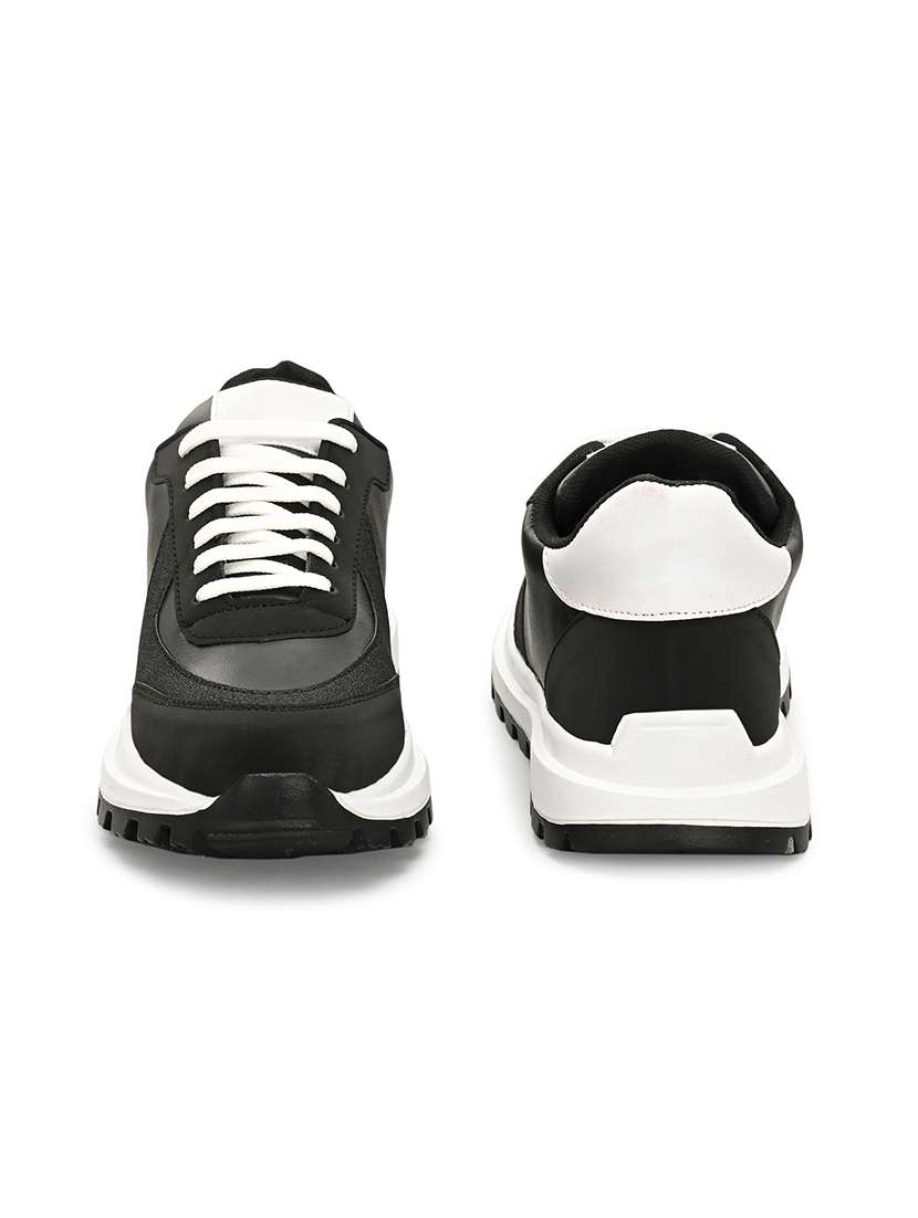 men black lace up sneaker - 22363925 -  Standard Image - 4