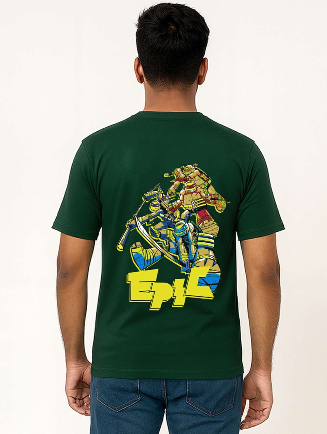 men printed short sleeve regular fit t-shirt - 22363929 -  Standard Image - 1