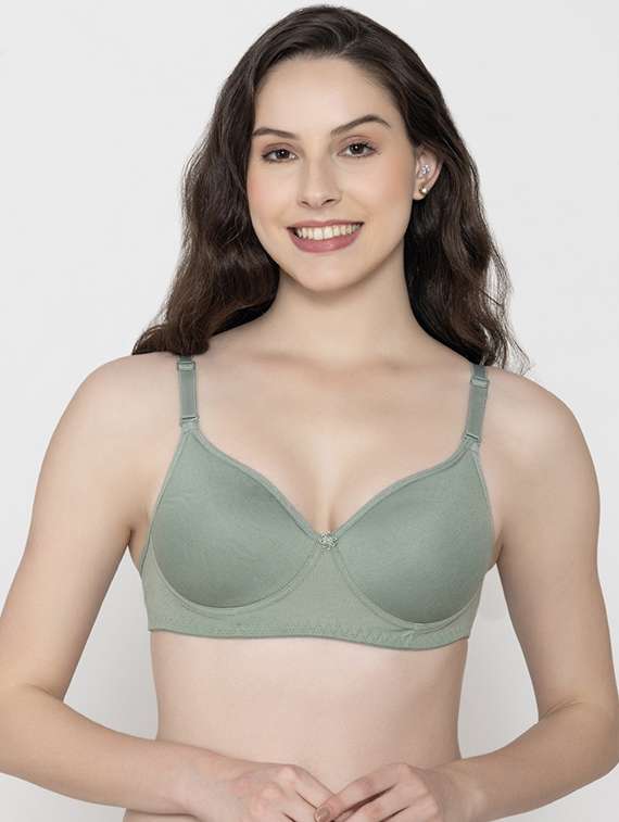 women pack of 3 solid non wired bra - 22363938 -  Standard Image - 1