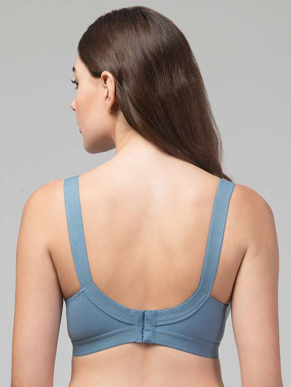 women pack of 3 solid minimizer bra - 22363939 -  Standard Image - 4