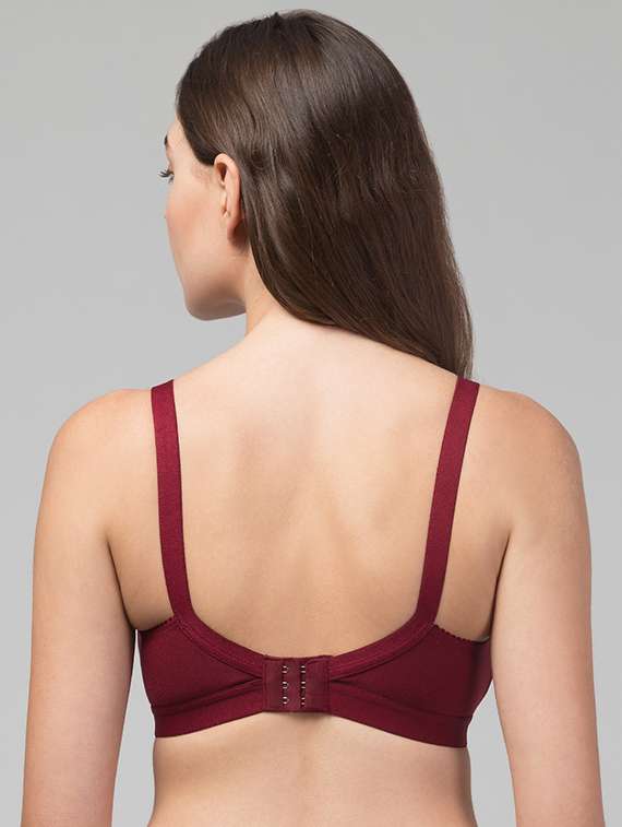 women pack of 3 solid non wired bra - 22363940 -  Standard Image - 4